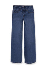 KatieJ Tween Chicago Low Rise Straight Jeans, Medium Wash