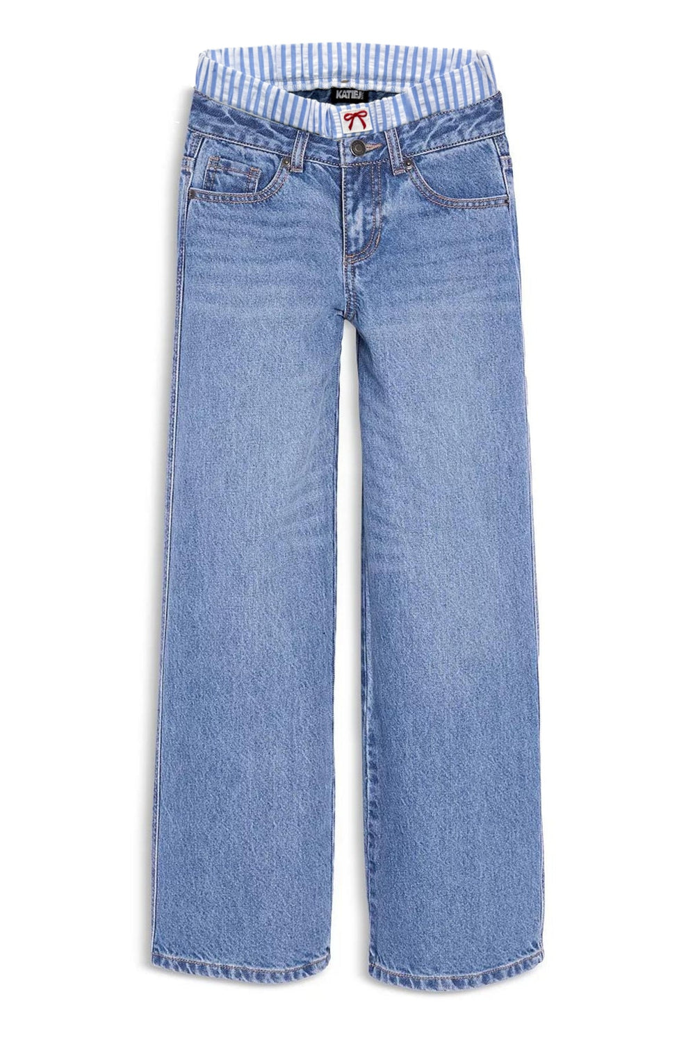 KatieJ Tween Chicago Low Rise Jeans with Boxers