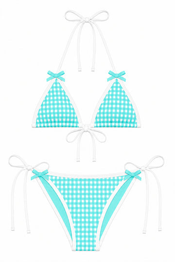 KatieJ Coral Printed Bikini