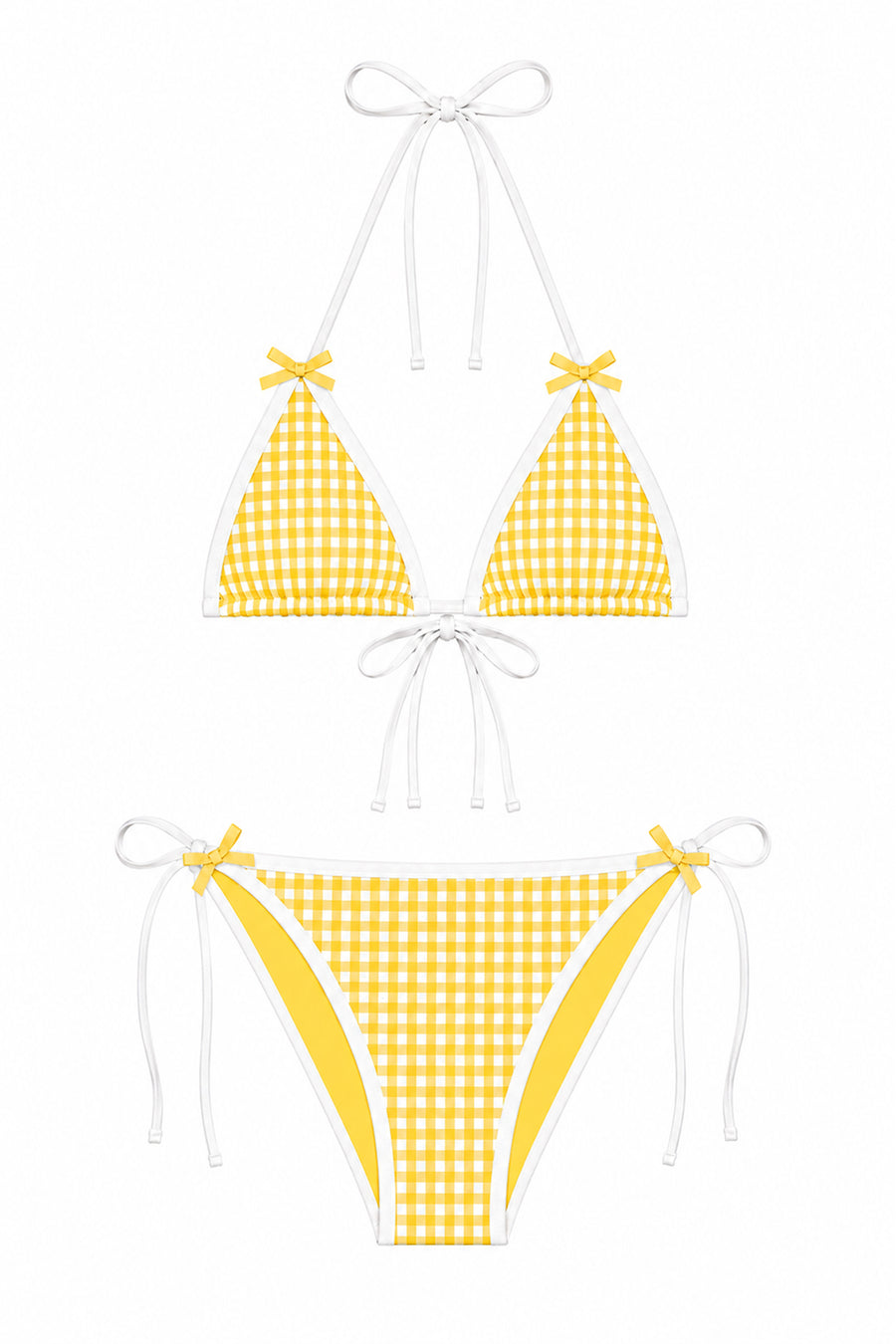 KatieJ Coral Printed Bikini