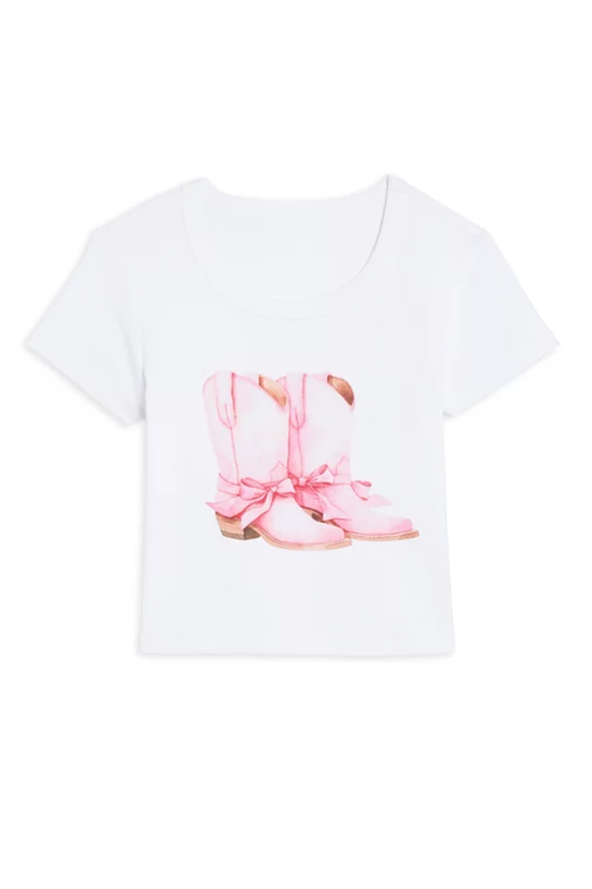 KatieJ Cowgirl Boots Graphic Tee