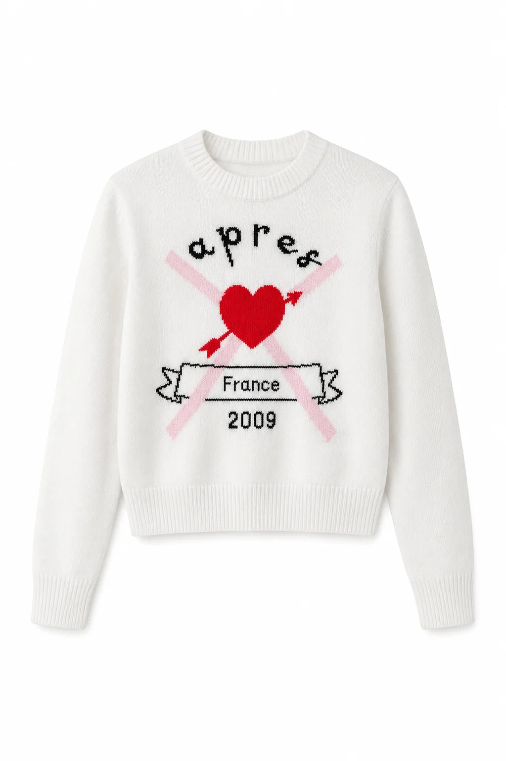 Tiegan Apres France Graphic Sweater