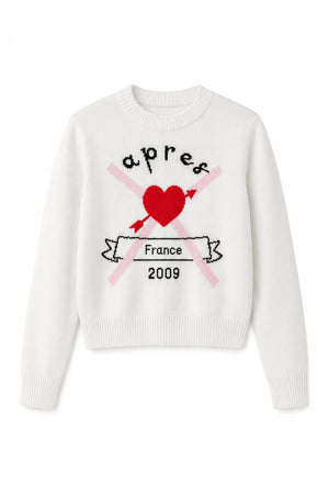 Tiegan Apres France Graphic Sweater