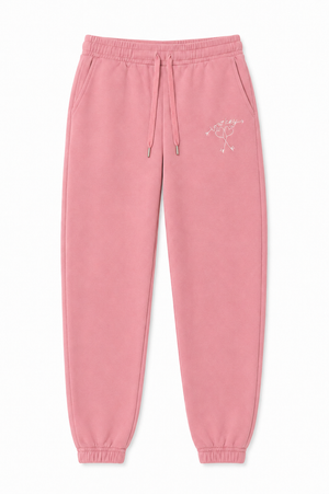 ThemeNY Jessie Rose Pink French Terry Jogger, Low Key