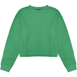 Cuddle Soft Crew Neck Sweatshirt Top, Gucci Green
