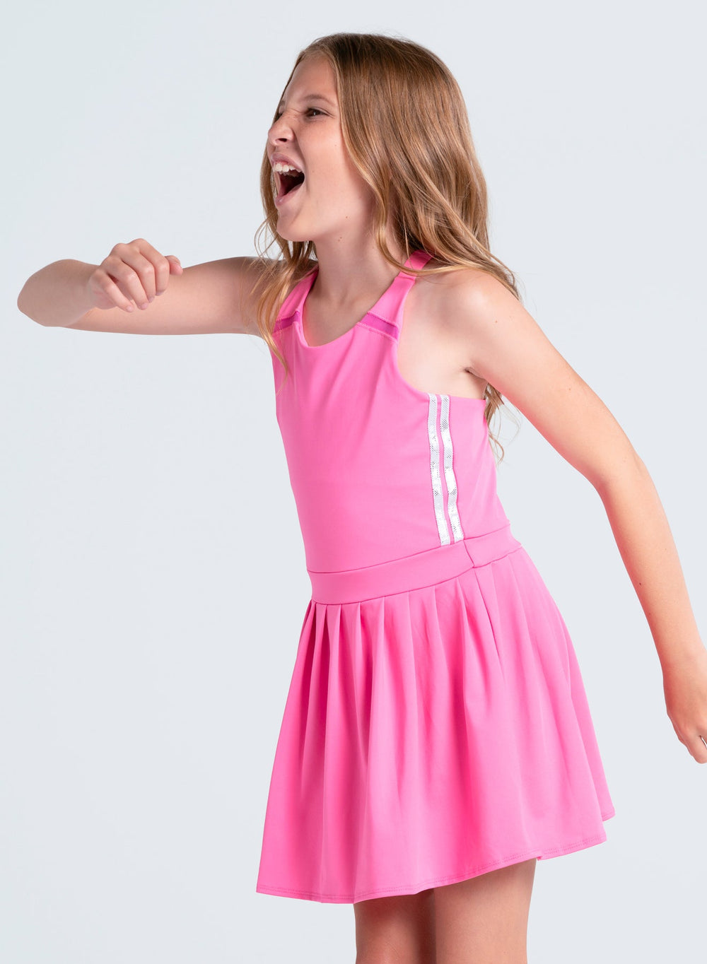 Lucky in Love Mini Serve Dress, Taffy