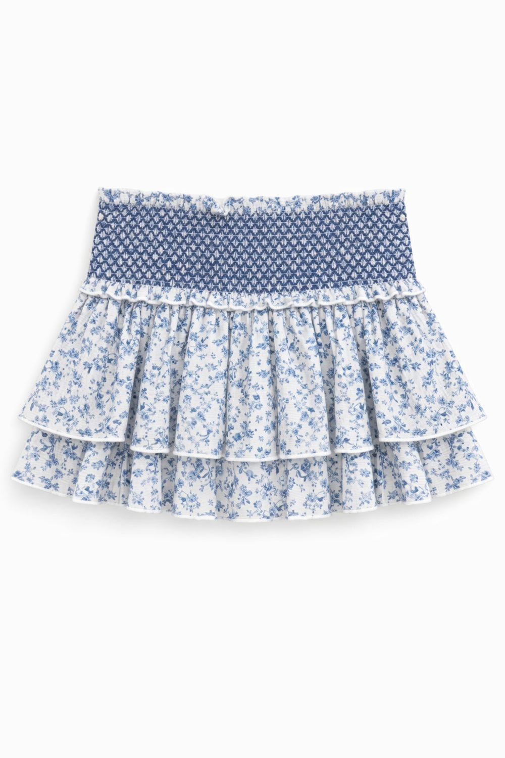 KatieJ Dominique Skort, Blue Mini Toile