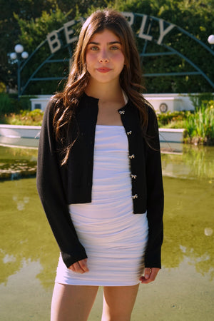 Gold Rush Sylvie Cardigan, Black
