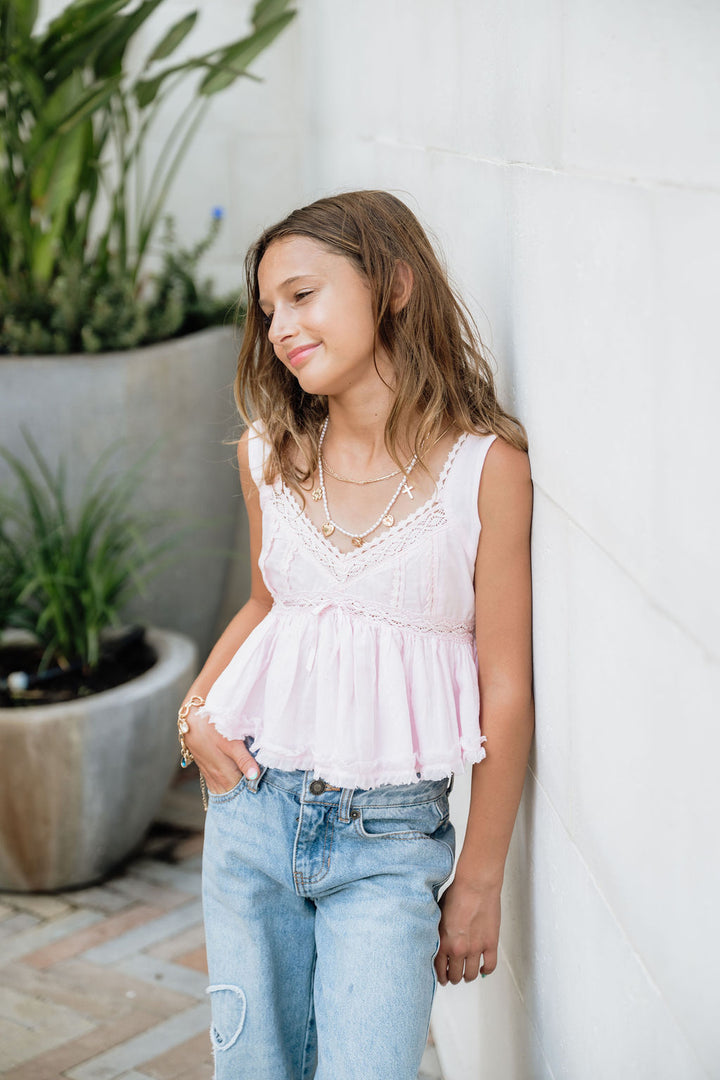 KatieJ Ilyana Babydoll Top