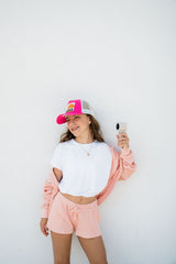 KatieJ Brynn Waffle Lounge Short