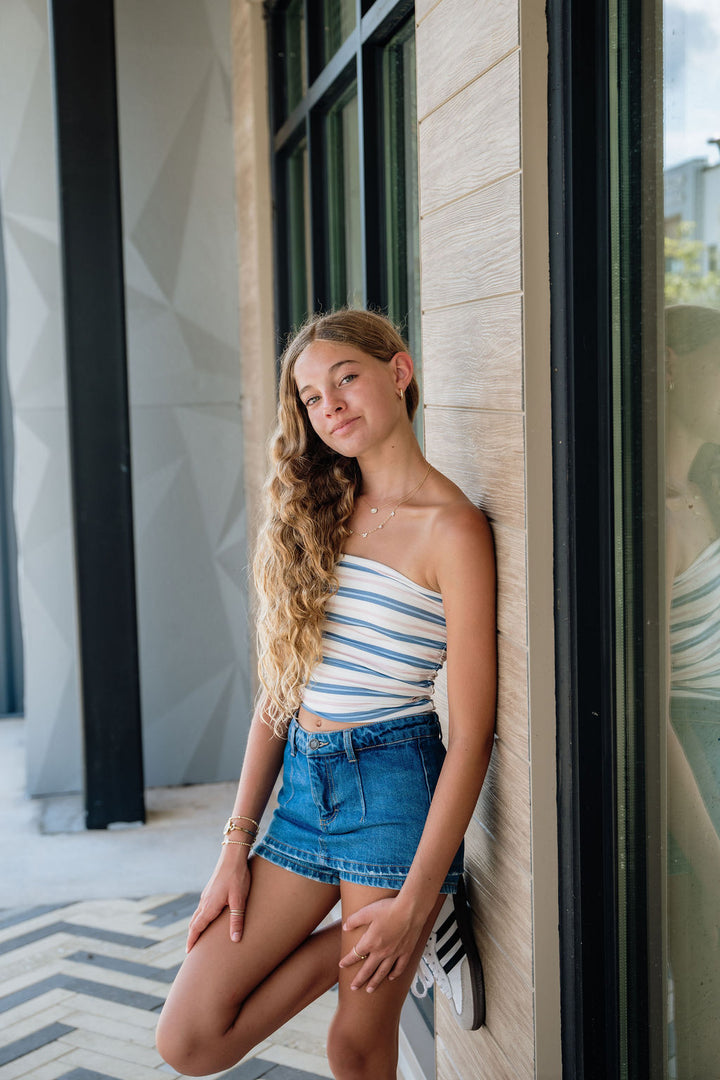 KatieJ San Diego Denim Skort