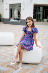 KatieJ Greta Dress, Sailboat Trellis