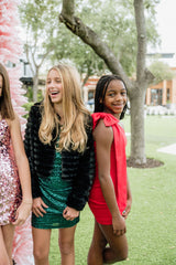 KatieJ Beau One Shoulder Dress, Red