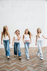 KatieJ Grae Top, Natural/White