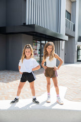 KatieJ Jordyn Striped Shorts