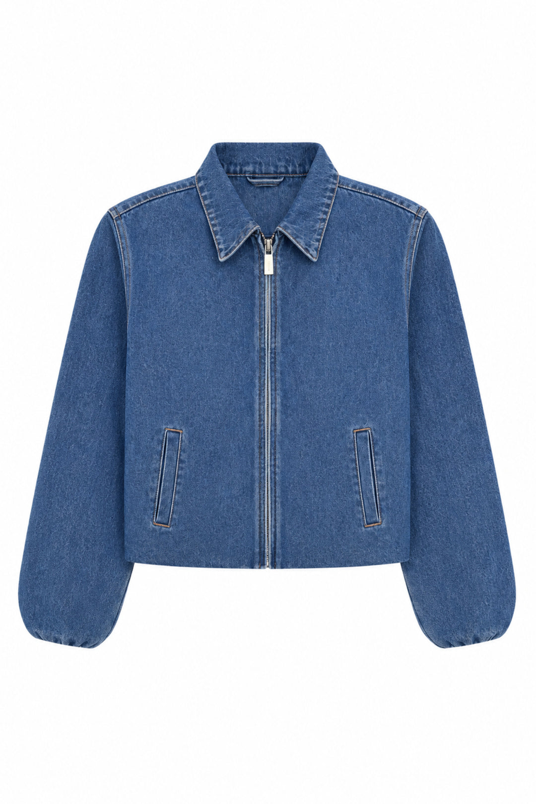 KatieJ Dumbo Bomber Jean Jacket