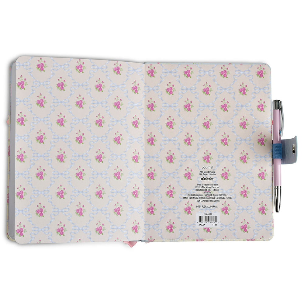 Iscream Ditsy Floral Journal