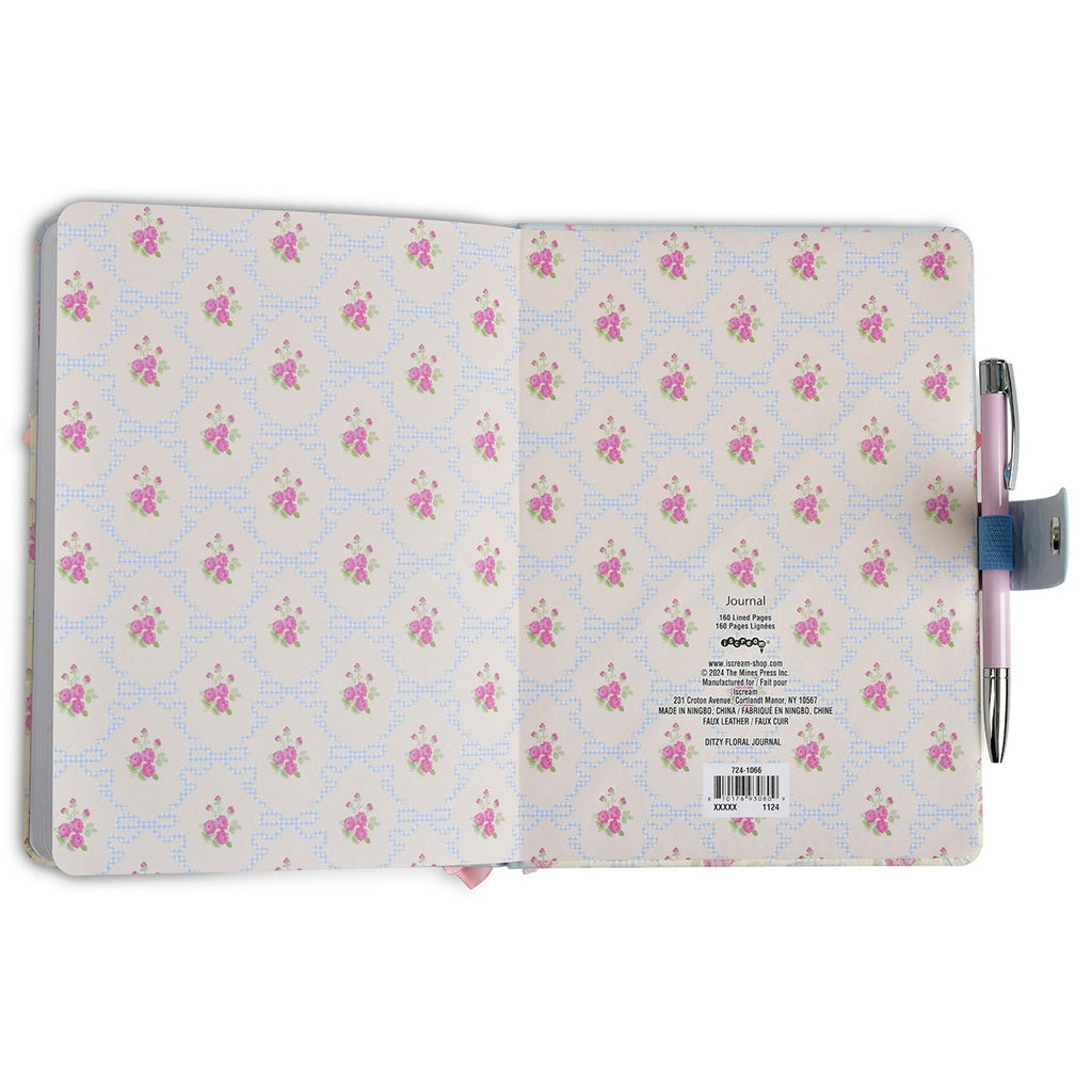 Iscream Ditsy Floral Journal