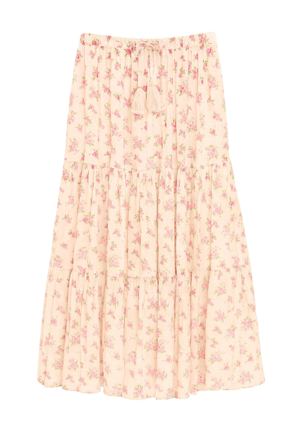 KatieJ Esme Vintage Bunches Maxi Skirt