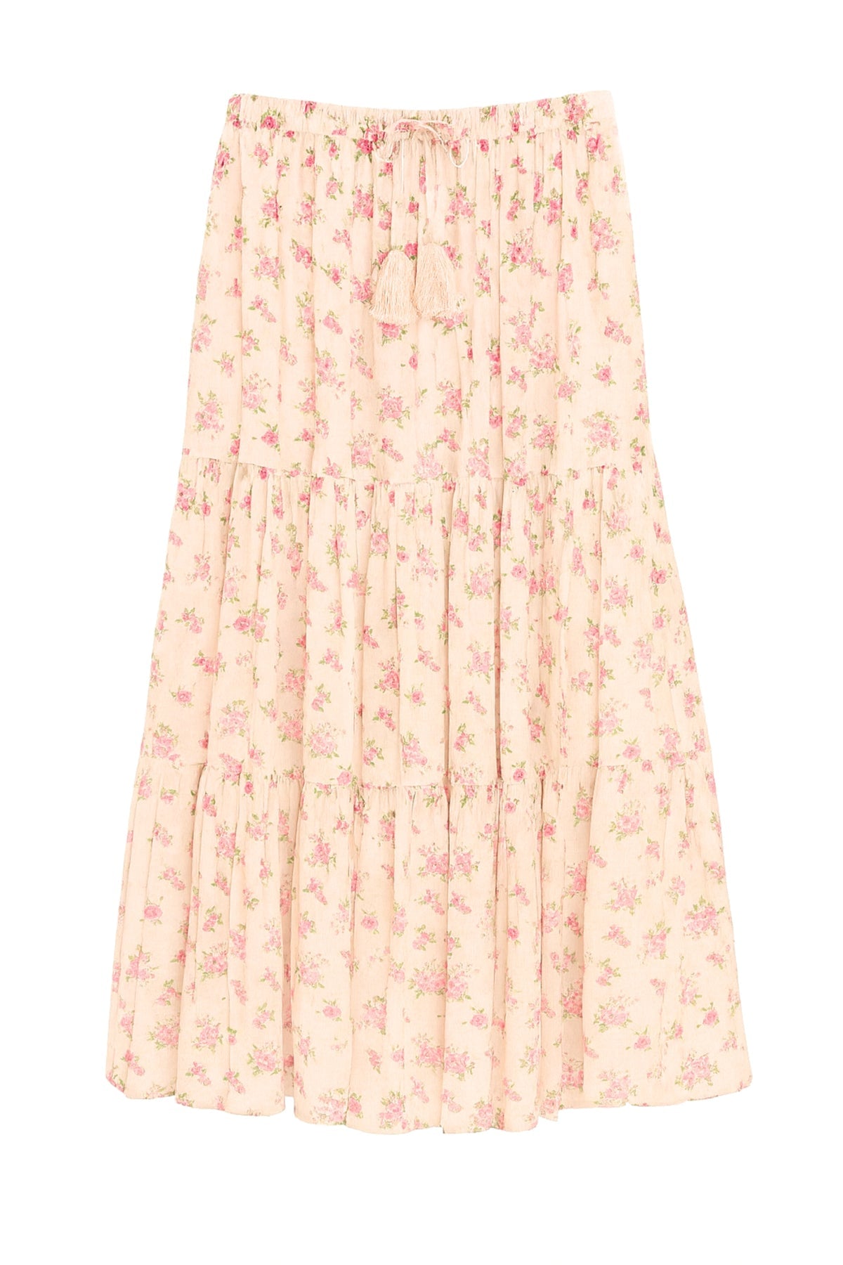 KatieJ Esme Vintage Bunches Maxi Skirt