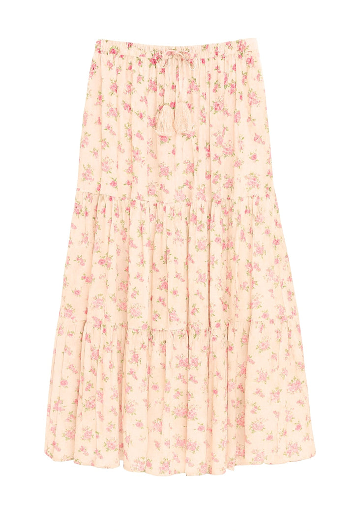 KatieJ Esme Vintage Bunches Maxi Skirt