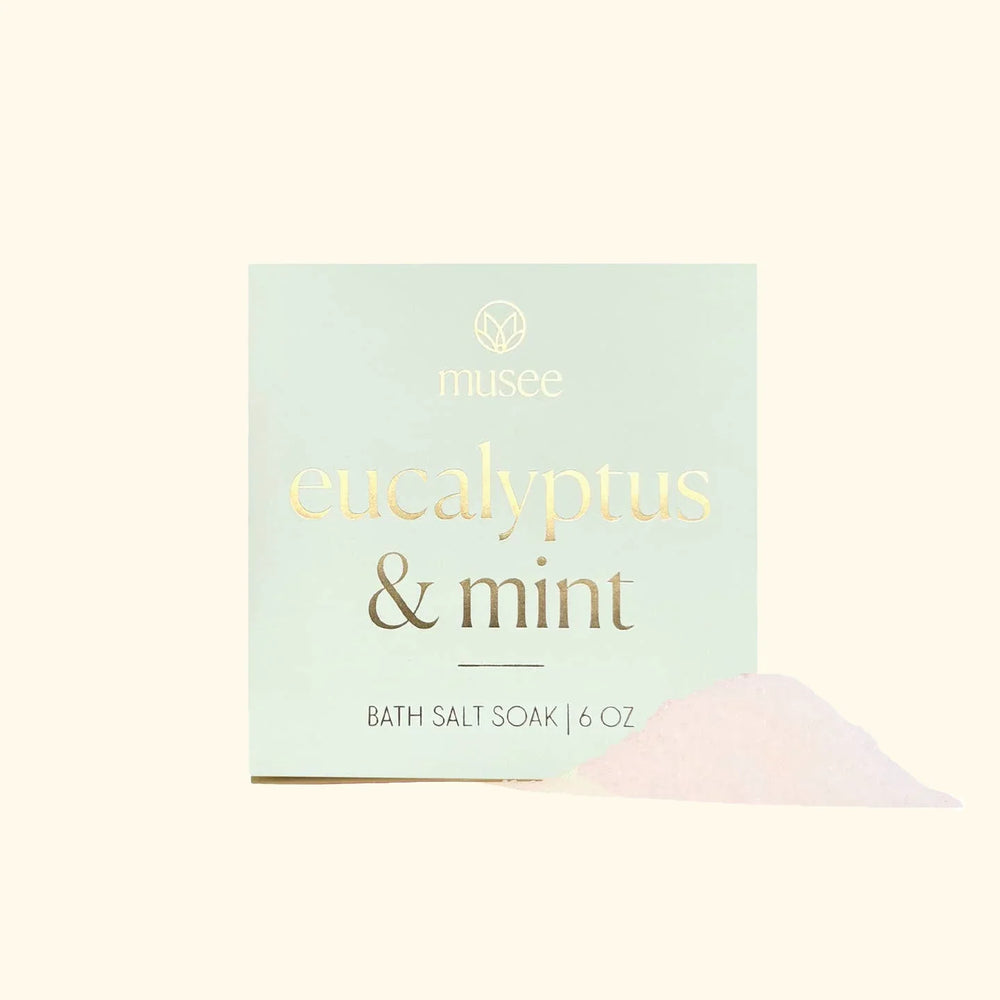 Musee Eucalyptus & Mint Mini Bath Salt Rock