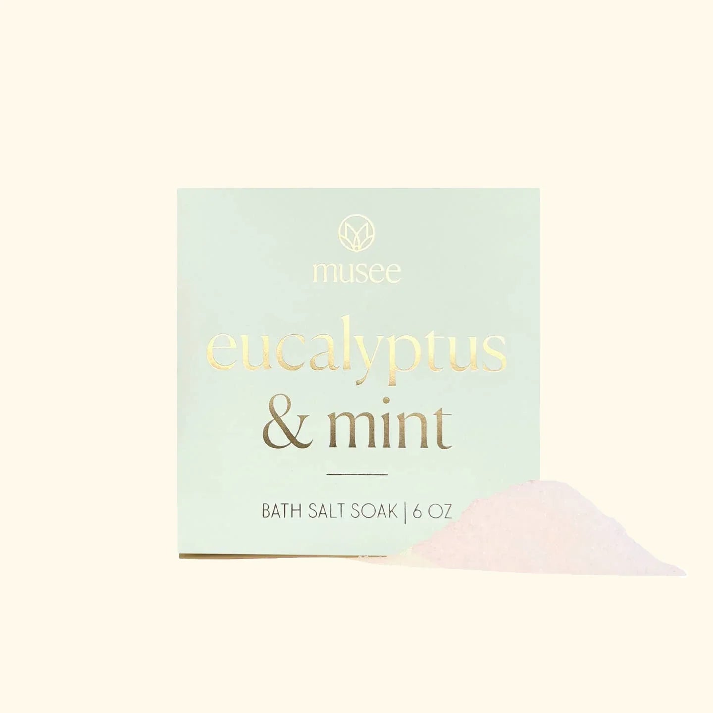Musee Eucalyptus & Mint Mini Bath Salt Rock