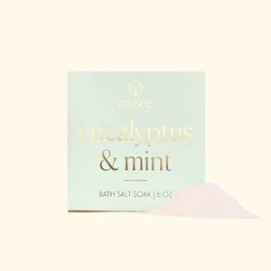 Musee Eucalyptus & Mint Mini Bath Salt Rock