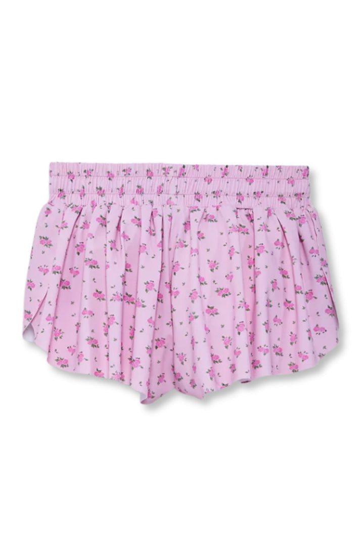 KatieJ Blush Rose Ditsy Farrah Shorts