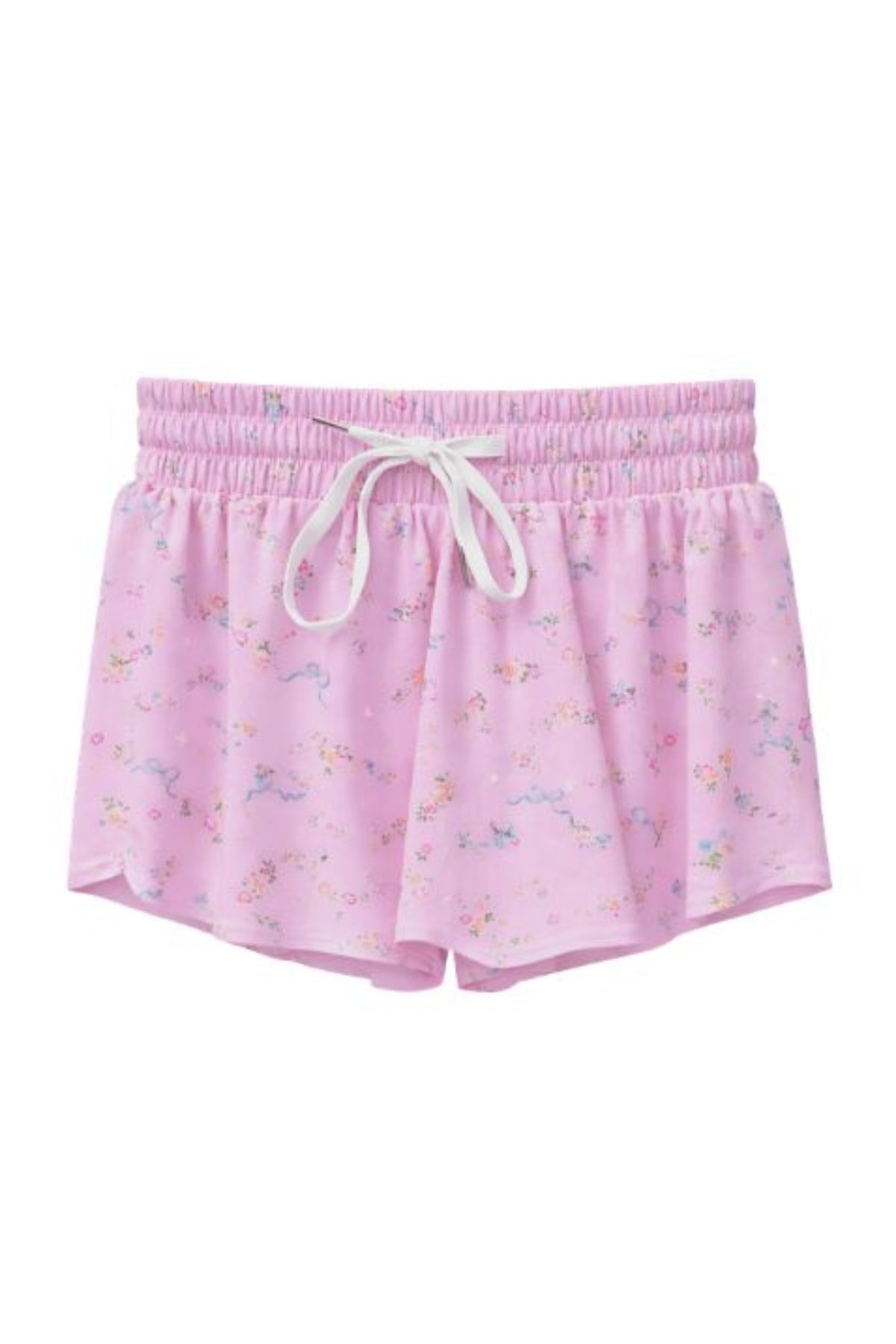 KatieJ Farrah Shorts, Butterfly Carnations