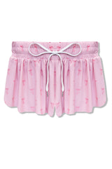 KatieJ Farrah Butterfly Short, Pink Bows
