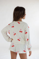 fbz All Over Cherry Fleece Pullover