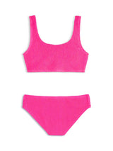 Limeapple Fay Crinkle Tankini Two Piece Swimsuit