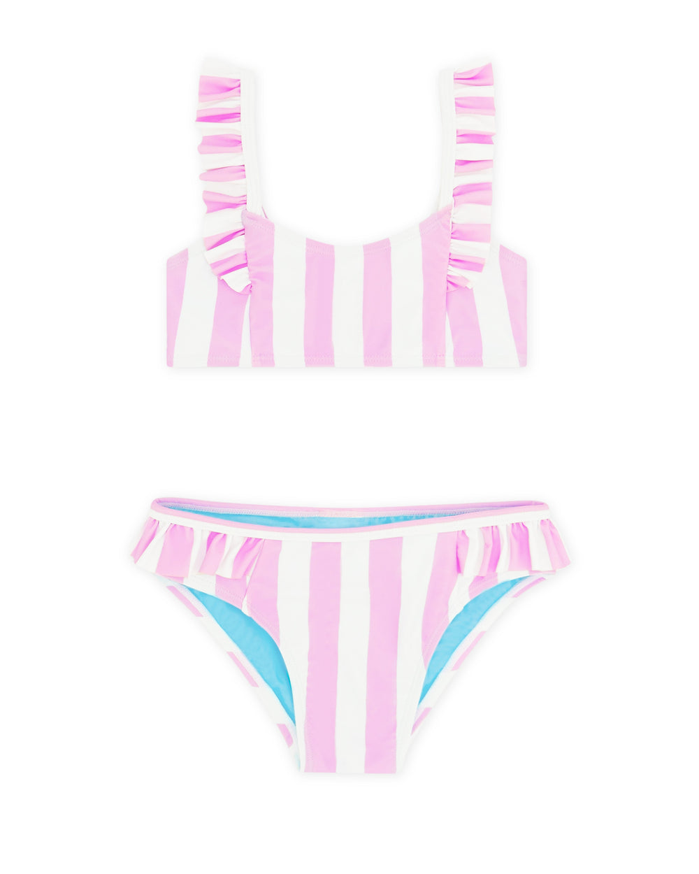 Feather 4 Arrow Happy Daze Bikini, Pop Pink Stripe