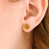 pierced Classic Smiley Face