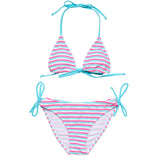 Snapper Rock Sorbet Stripe Teen Triangle Bikini