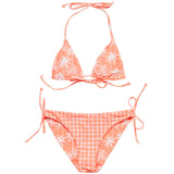 Snapper Rock Cali Palms Teen Recycled Triangle Bikini