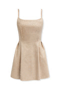 KatieJ Gianna Corset Back Dress, Champagne
