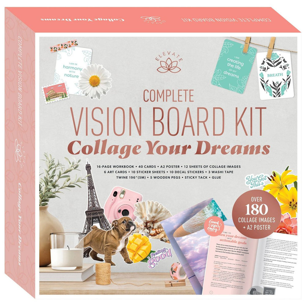 Complete Vision Board Collage Kit