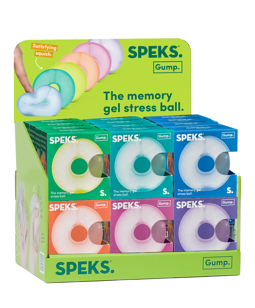 Speks Gump Loop Fidget, Assorted Colors