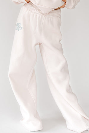 Happy Camp3r Pour Kindness Youth Sweatpants, Baby Pink