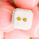 pierced Tennis Earrings