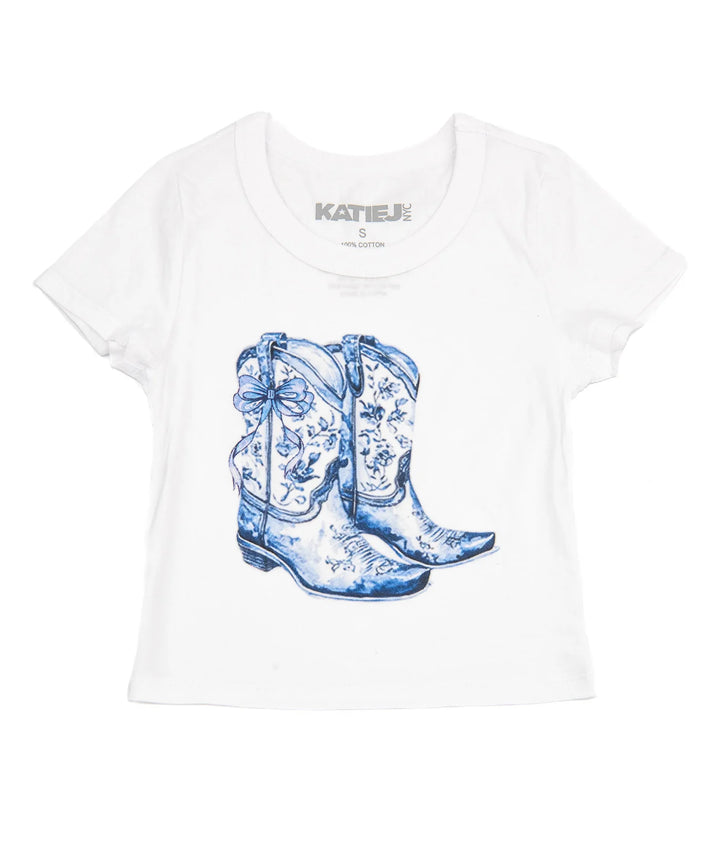 KatieJ Bow & Boots Graphic Tee