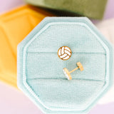 pierced Volleyball Earings