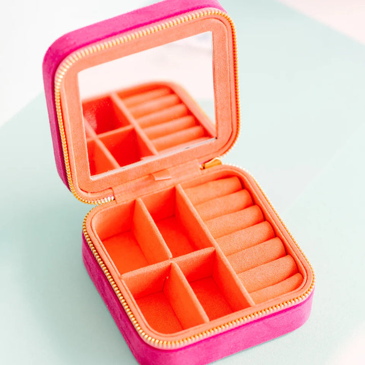 pierced Travel Jewelry Box