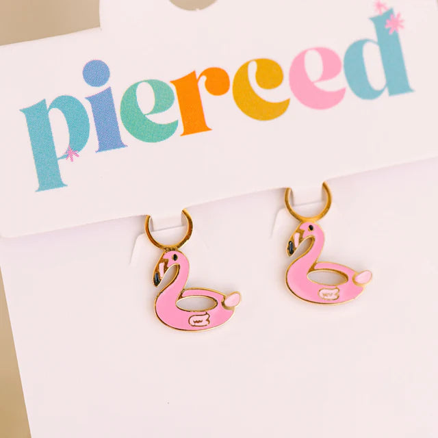 pierced Flamingo Floatie Charms