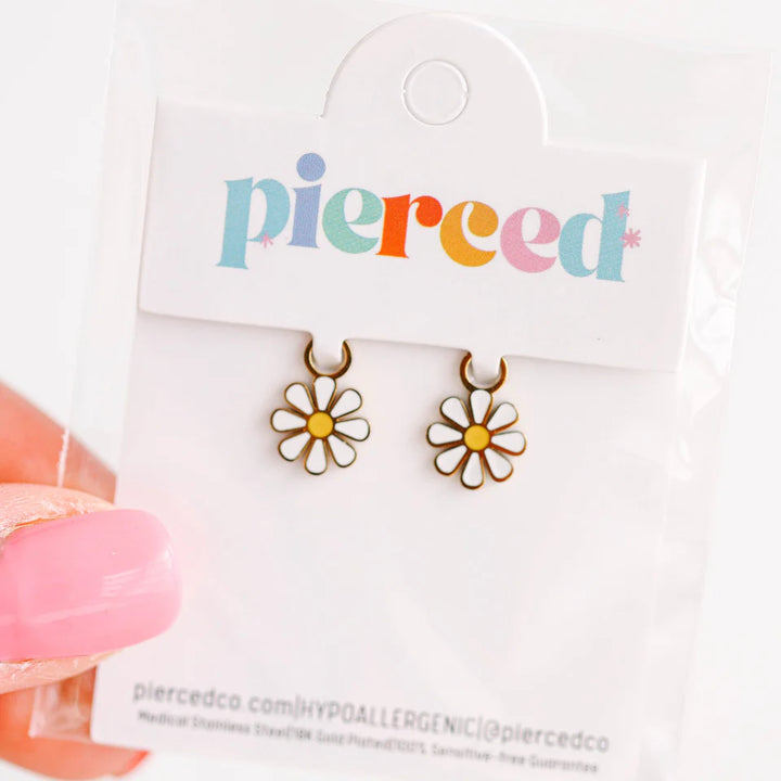 pierced Daisy Charms