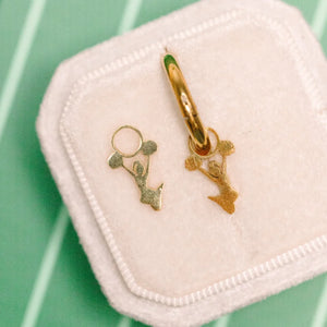 pierced Cheerleader Earing Charms