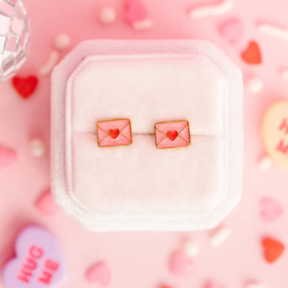 pierced Love Letter Earings