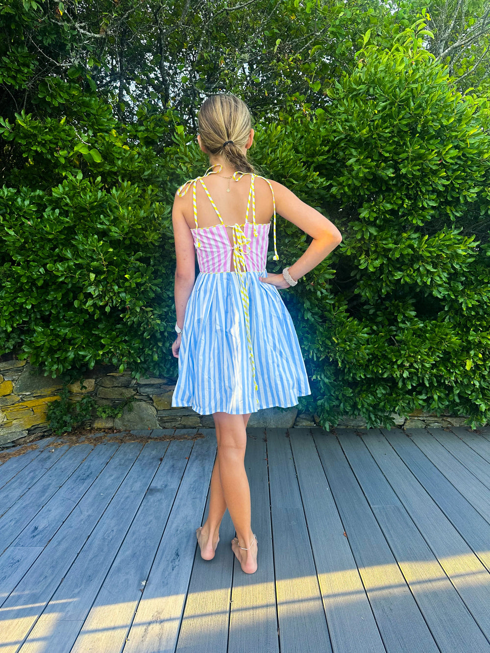Little Olin Stripe Summer Dress